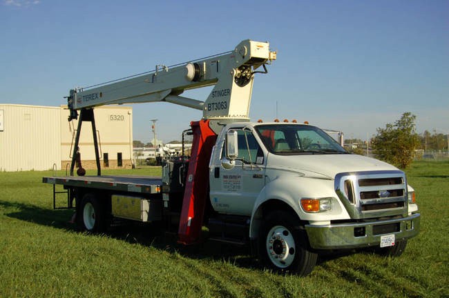 Crane truck hire